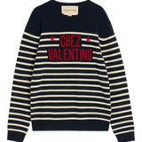 Valentino Wool Sweater with Jacquard Pattern Chez Valentino
