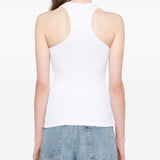 Stella McCartney White Racerback Tank Top