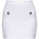 Balmain Tweed Mini Skirt