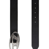 Diesel 1DR Strass leather belt