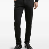 Dolce & Gabbana five pockets logo plaque Denim cotton jeans