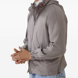 Brunello Cucinelli Unlined outerwear in lightweight techno fabric with hood