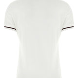 Brunello Cucinelli White Embroidered Logo Tee