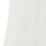Brunello Cucinelli White Embroidered Logo Tee