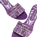 Dolce & Gabbana Sandals Purple