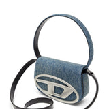 Diesel Blue Foldover Magnetic Shoulder Bag