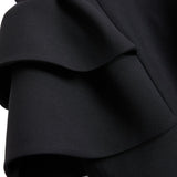 Valentino Crepe Couture midi skirt