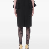 Valentino Crepe Couture midi skirt