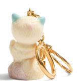 Valentino Garavani Le Chat De La Maison Nylon Bag Charm with Keychain
