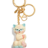 Valentino Garavani Beige V Logo Charm