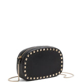 Valentino Garavani Mini Rockstud Shoulder Bag in Grainy Calfskin