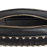 Valentino Garavani Mini Rockstud Shoulder Bag in Grainy Calfskin