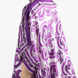 Dolce & Gabbana Majolica print twill kaftan