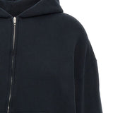Balenciaga Black Front Zip Hoodie