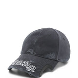 Balenciaga Distressed logo cap