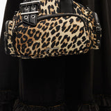 Ganni Nylon small duffle bag