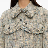 GANNI Jackets Beige