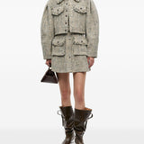 GANNI Jackets Beige