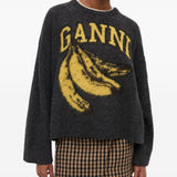 GANNI Sweaters Grey