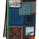 Pierre Louis Mascia Lago di Como silk printed scarf