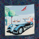 Pierre Louis Mascia Lago di Como silk printed scarf