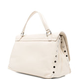 Zanellato Beige Top Handle Clasp Handbag