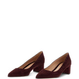 Gianvito Rossi Bordeaux Block Heel Pumps