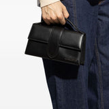 JACQUEMUS The Big Child Shoulder bag with flap.