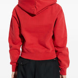 Jacquemus Red Logo Patch Hoodie