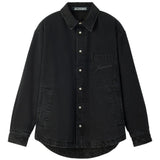 Jacquemus Black Logo Chest Pocket Shirt