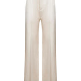 Brunello Cucinelli Beige Exquisitely Creased Trousers
