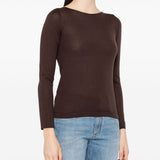 Brunello Cucinelli Coffee Brown Knit Tee