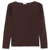 Brunello Cucinelli Coffee Brown Knit Tee