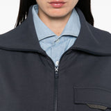 Brunello Cucinelli Blue Patch Pocket Sweatshirt