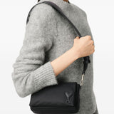 Ami Paris Black Multifunctional Shoulder Bag LogoPatch