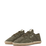 Autry Green Embroidered Espadrille Sneakers