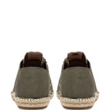 Autry Green Embroidered Espadrille Sneakers