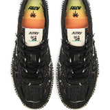 Autry Black Denim Espadrille Sneakers