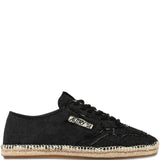 Autry Black Denim Espadrille Sneakers