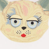 Valentino White Cat Face Patch Tee