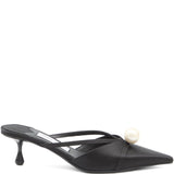 Jimmy Choo 50mm Sana pearl-embellished mules