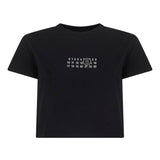 MM6 Maison Margiela T-shirts and Polos Black