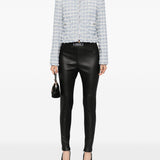 Versace Light Blue Tweed Blazer