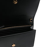 Versace Black Greca Goddess Crossbody Bag