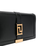 Versace Black Greca Goddess Crossbody Bag