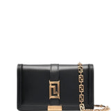 Versace Black Greca Goddess Crossbody Bag