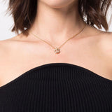 Ferragamo Gancini necklace with strass