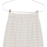 Emporio Armani Grey Sequin Tweed Skirt