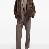 Emporio Armani Coats Dove Grey