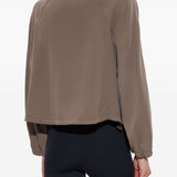 Emporio Armani Dove Grey Zipped Coats